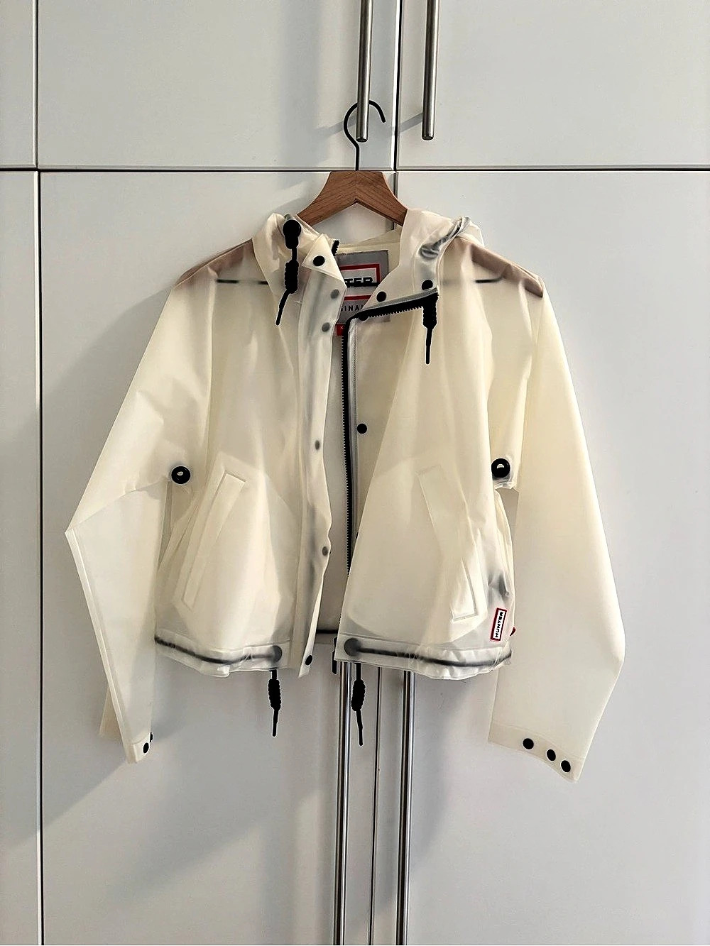 Hunter Original Vinyl Smock Hooded Rain Jacket